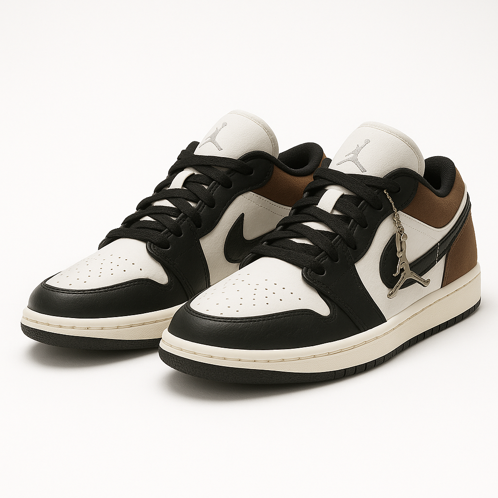Air Jordan Low - Preto / Marrom