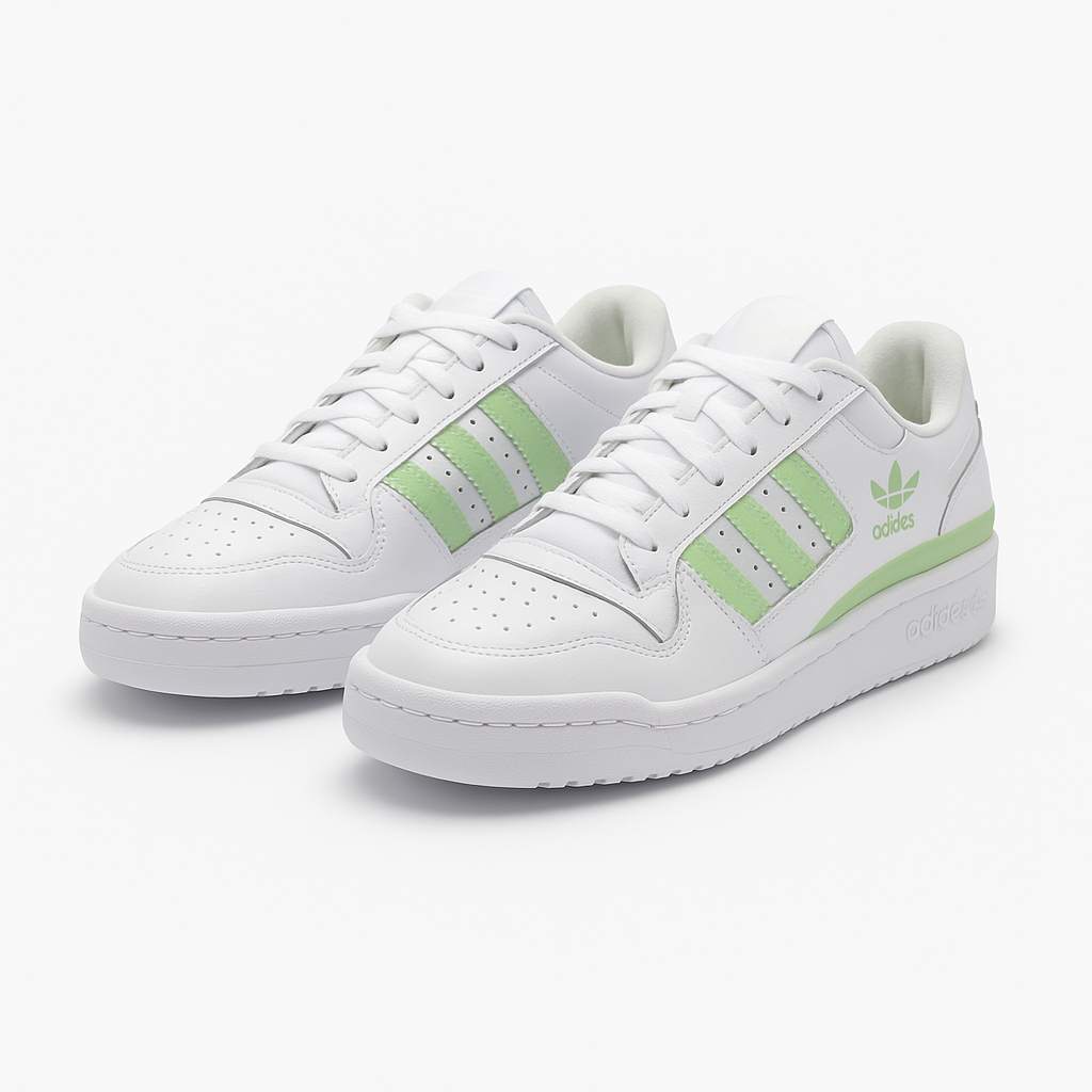 Tênis Adidas Forum Low - Branco / Menta