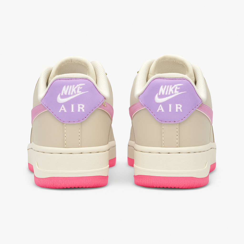Tênis Air Force One Shadow - Branco / Rosa
