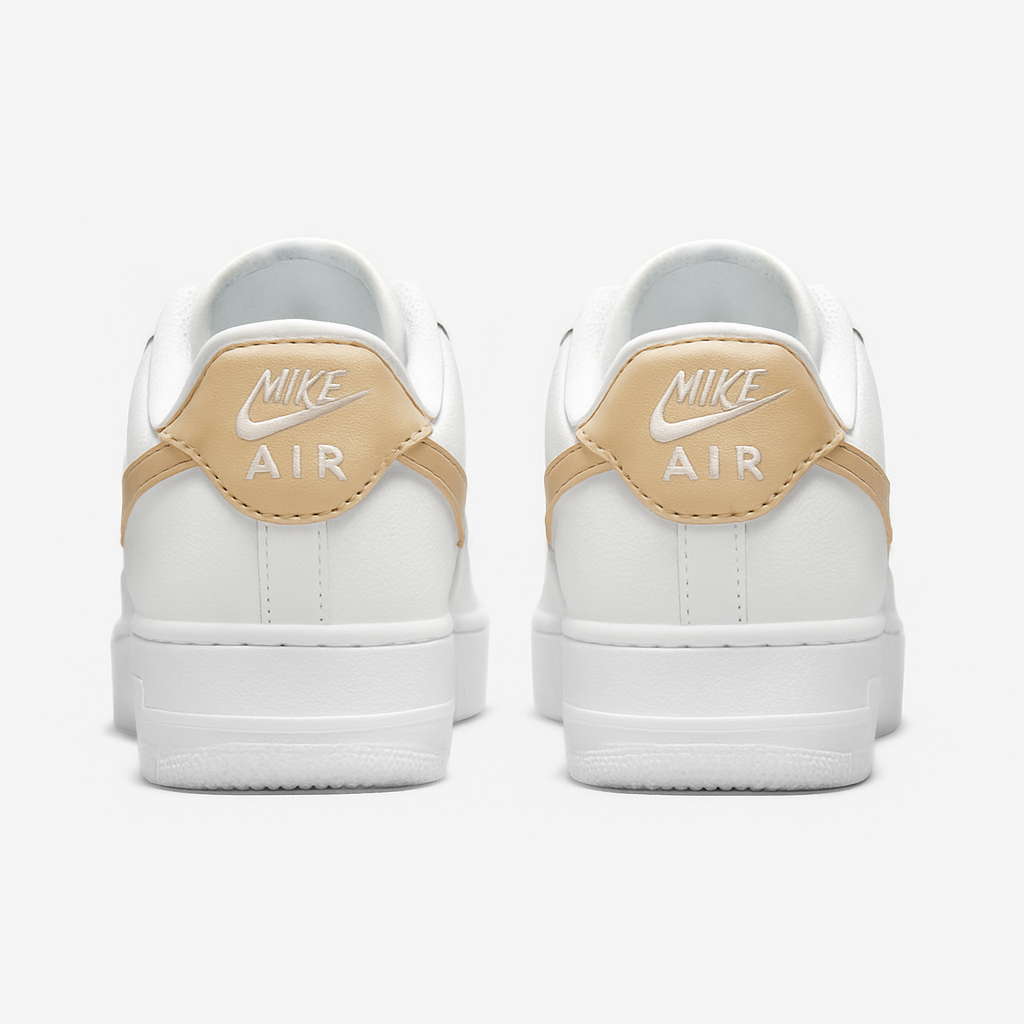 TĂȘnis Air Force One - Branco / Amendoa