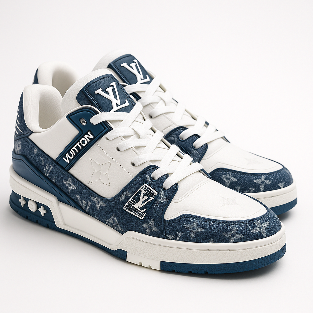 Tenis Louis Vuitton - SKATE azul