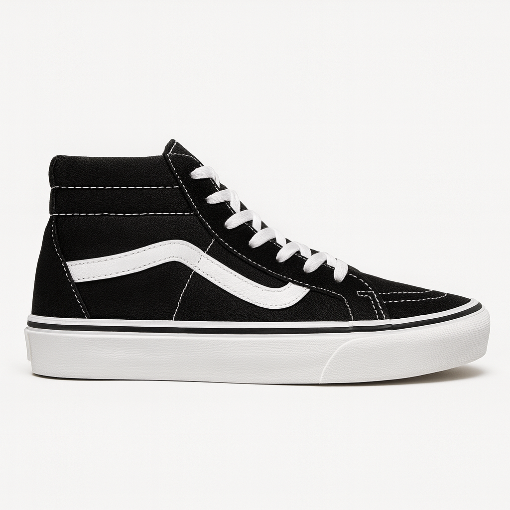 Tênis Vans Bota- Preto / Branco