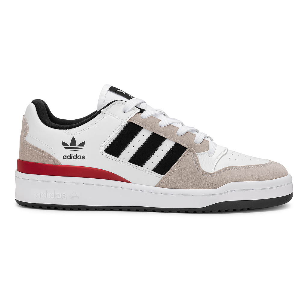 Tênis Adidas Forum Low 84 ADV - Cinza / Vermelho