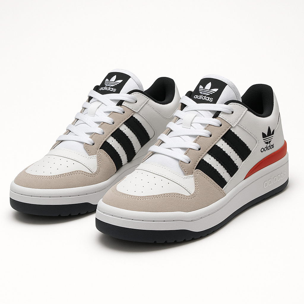 Tênis Adidas Forum Low 84 ADV - Cinza / Vermelho
