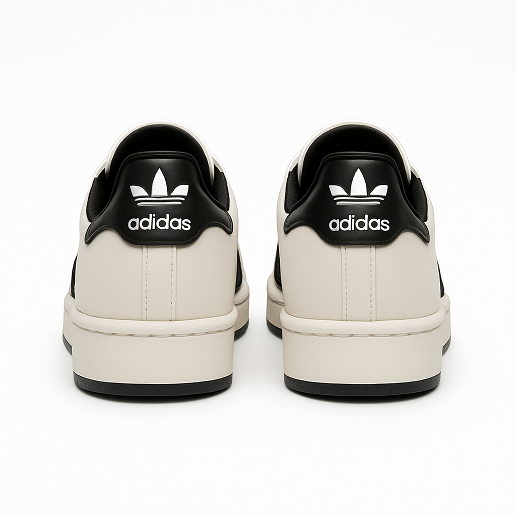 Tênis Adidas Campus - branco/preto