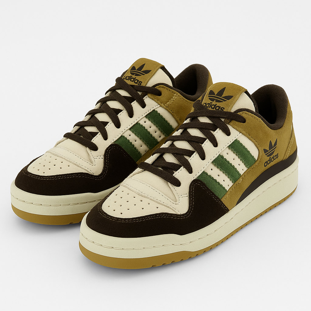 Tênis Forum Low 84 ADV - Bege / Verde