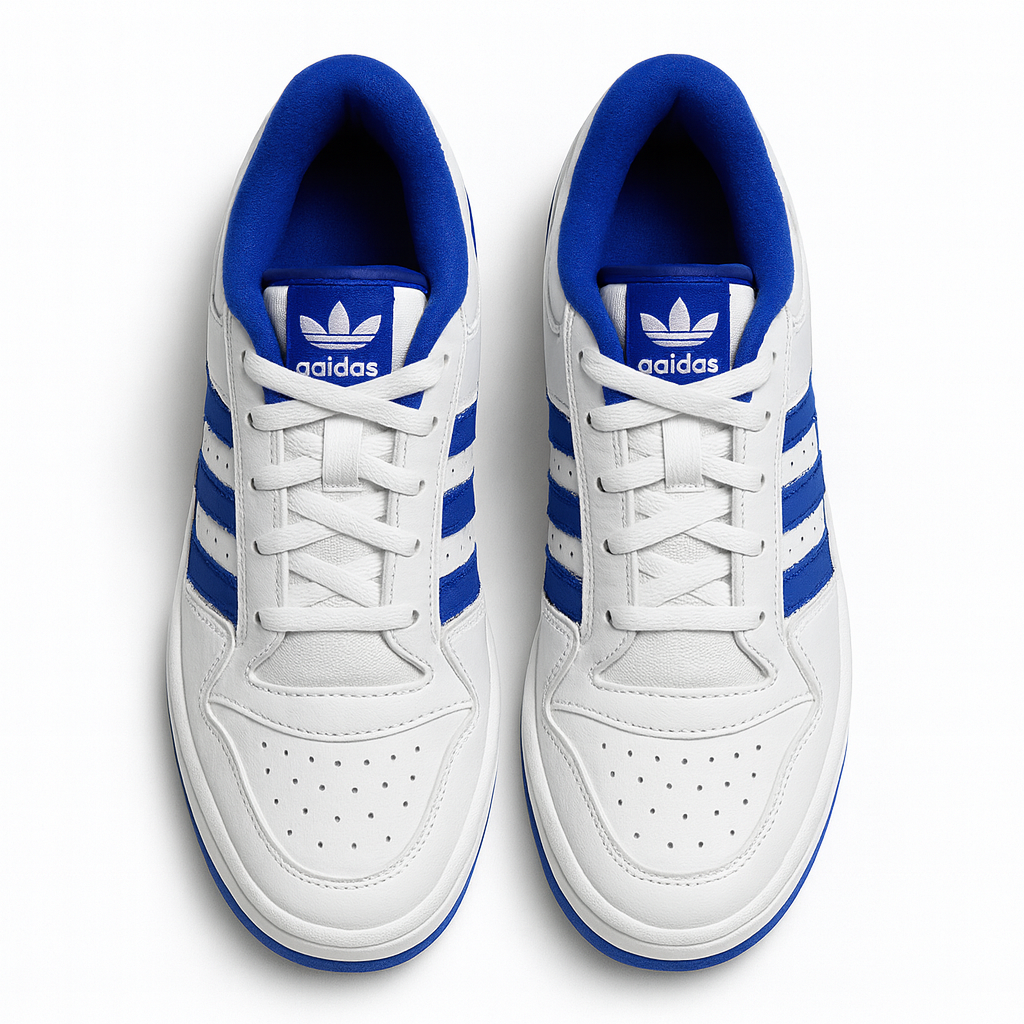 Tênis Forum Low 84 ADV - Branco / Royal