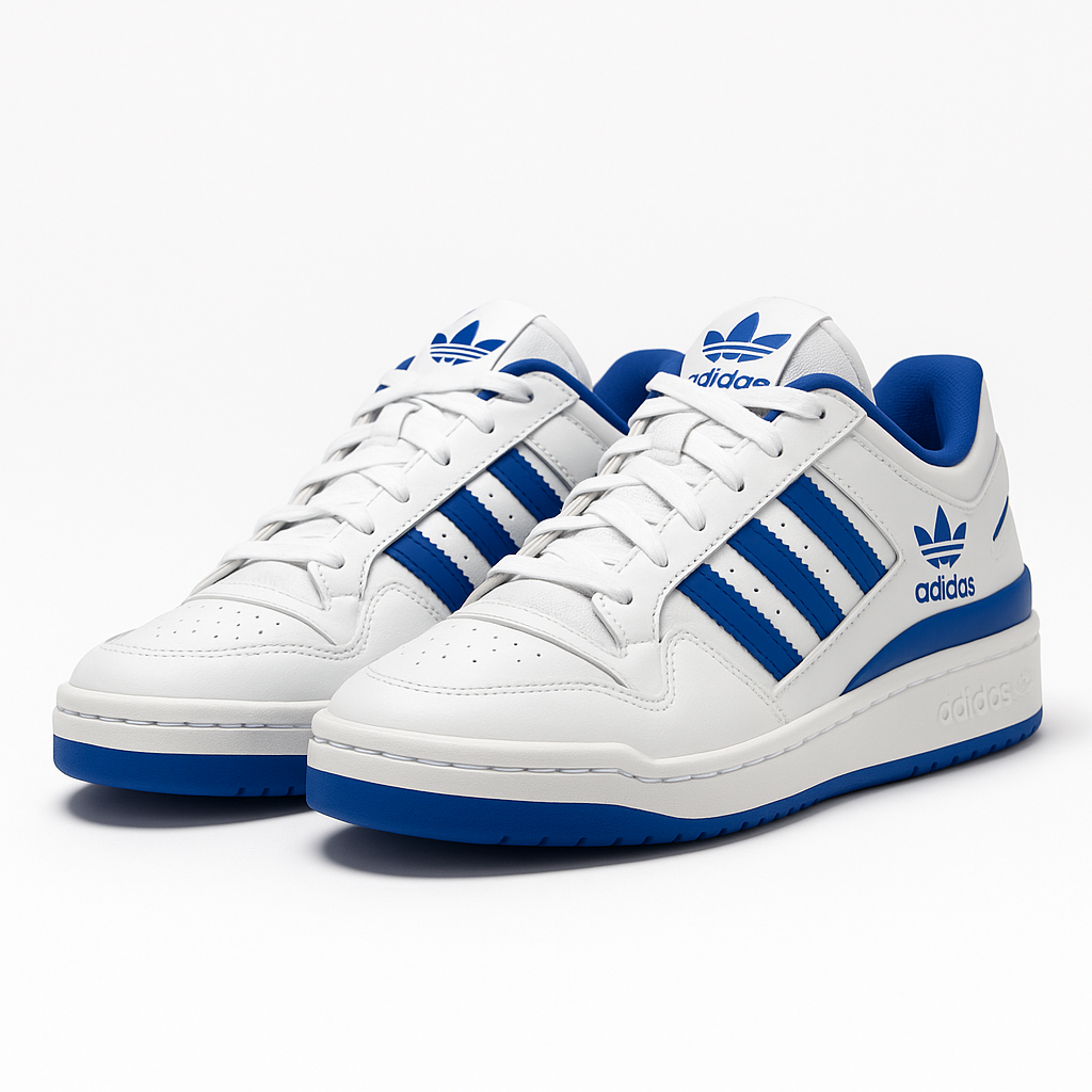 Tênis Forum Low 84 ADV - Branco / Royal