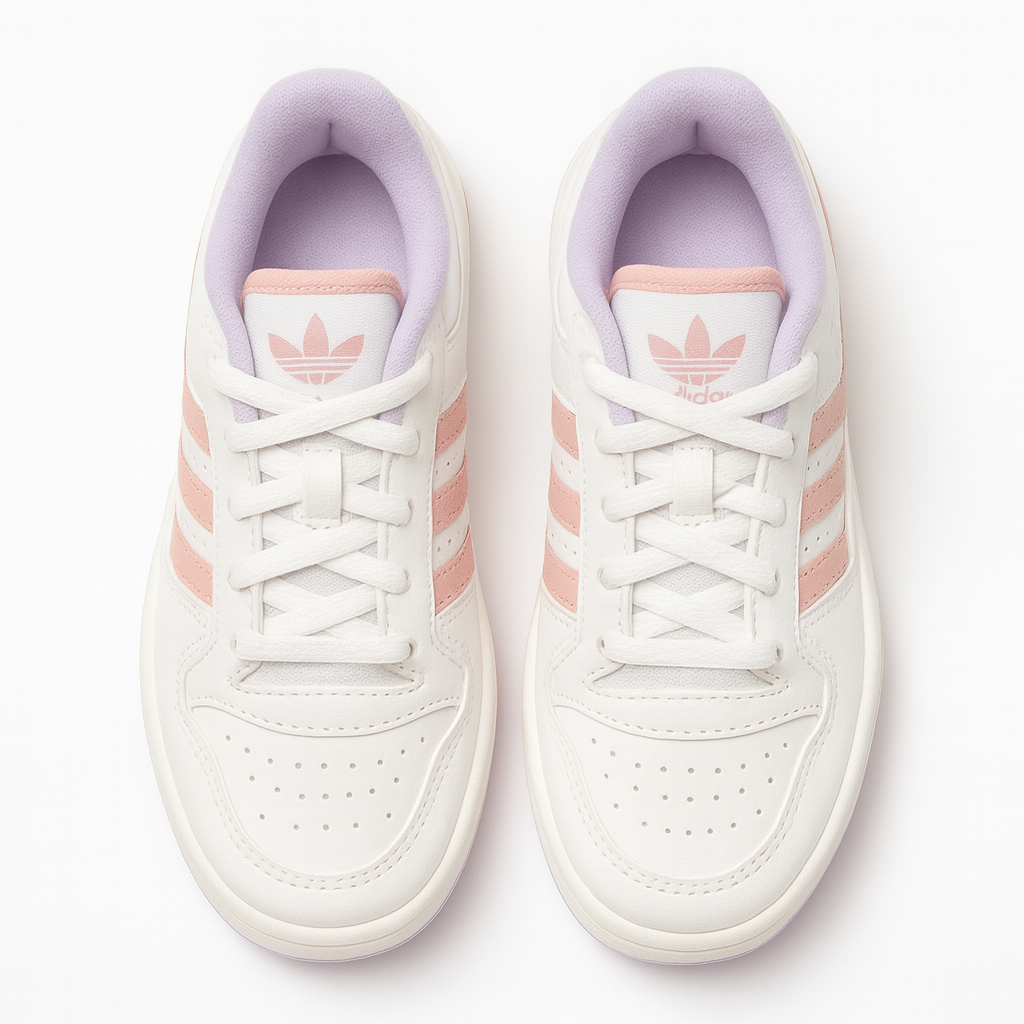 Tênis Forum Low 84 ADV - Branco / Rose / Lilás