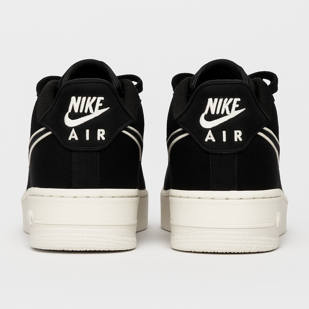 Tênis Air Force One - Preto / Marfim