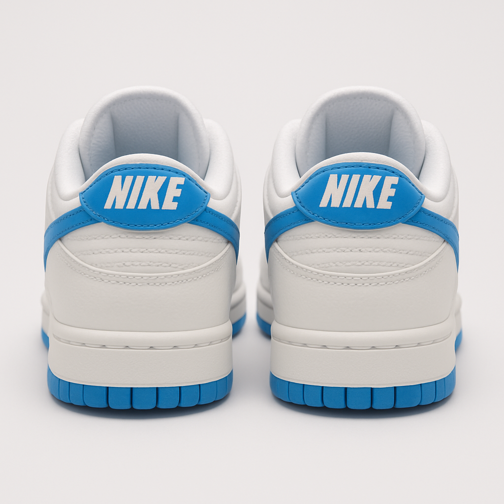 Tênis SB Dunk Low - Branco / Azul