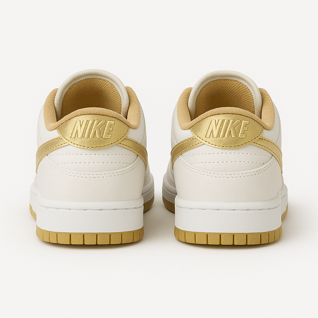 Tênis Dunk Low - White Gold Infantil