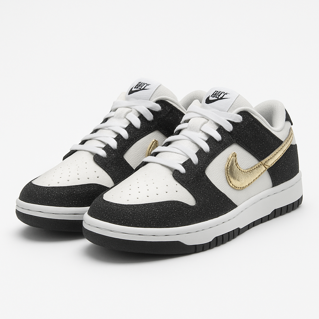 TĂȘnis SB Dunk Low - Preto Brilhante