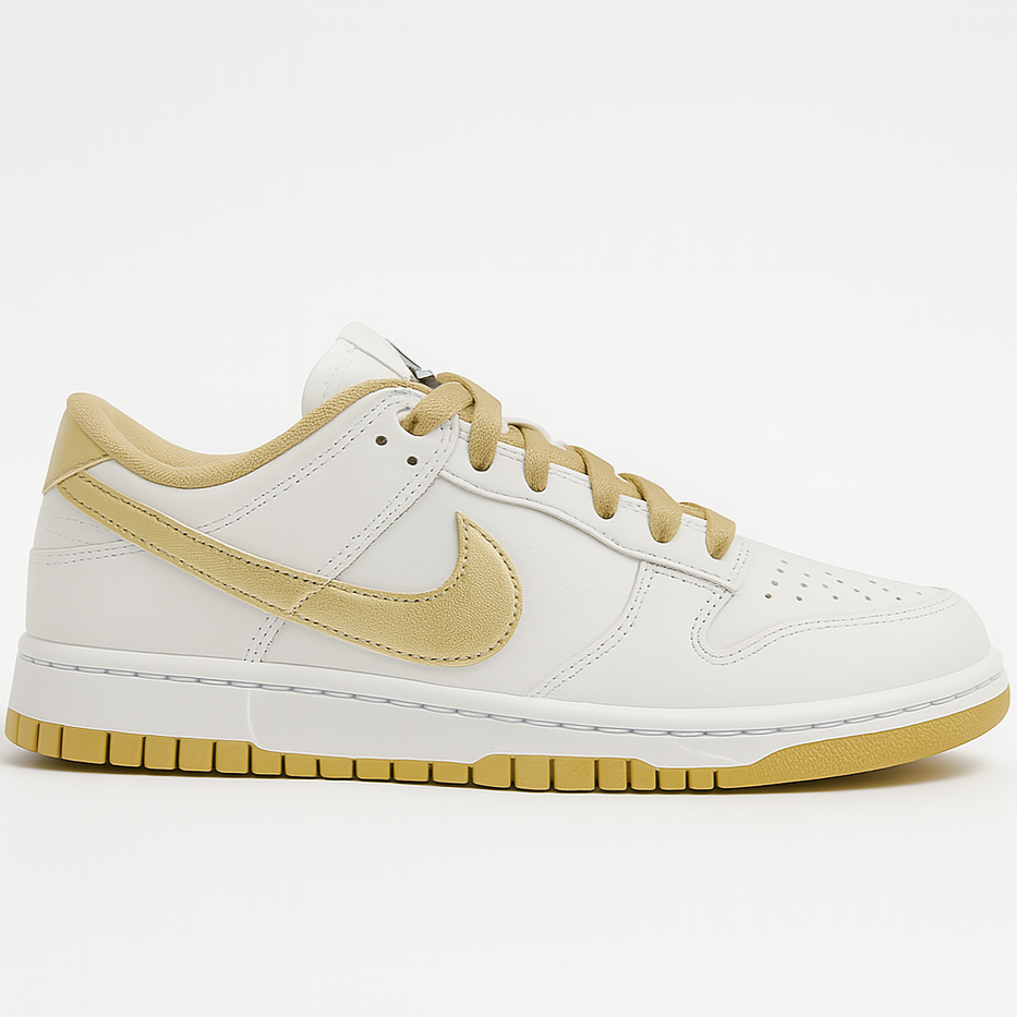 Tênis Dunk Low - White Gold Infantil