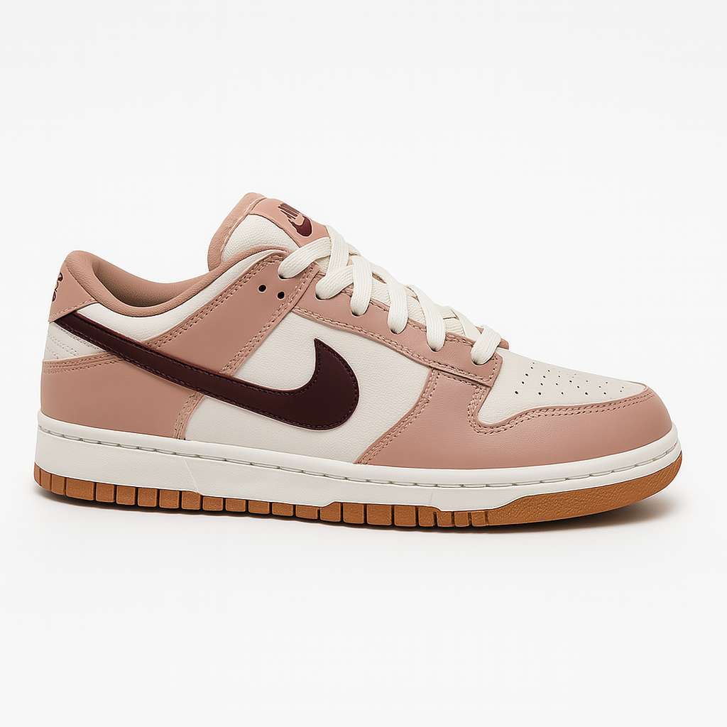Tênis SB Dunk Low - Rosa / Vinho