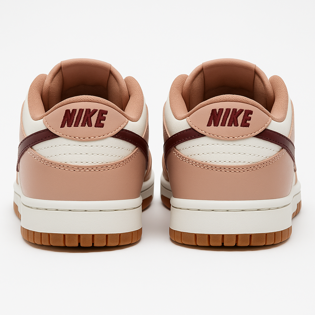 Tênis SB Dunk Low - Rosa / Vinho