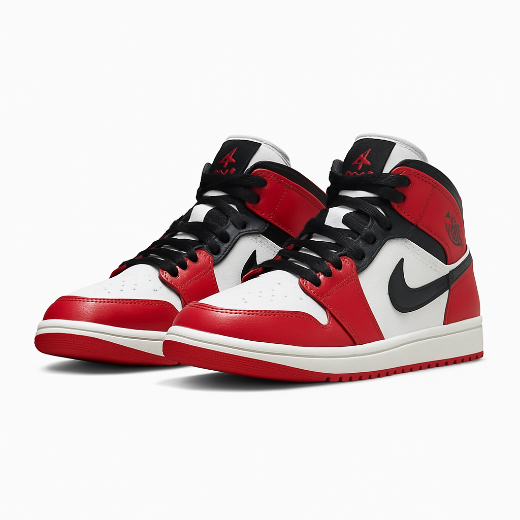 Tênis Air Jordan 1 Zoom - Tricolor