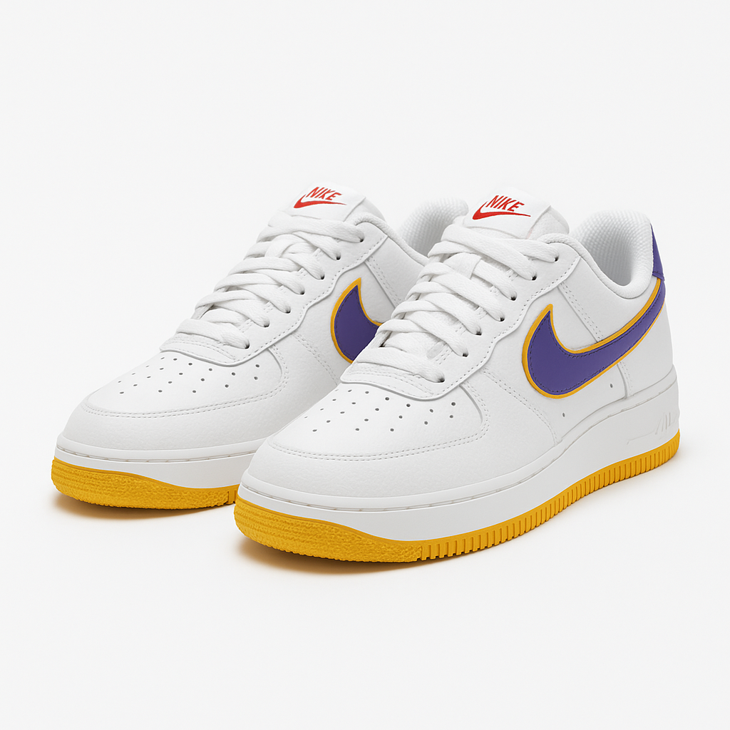 Tênis Air Force One - Lakers Uva