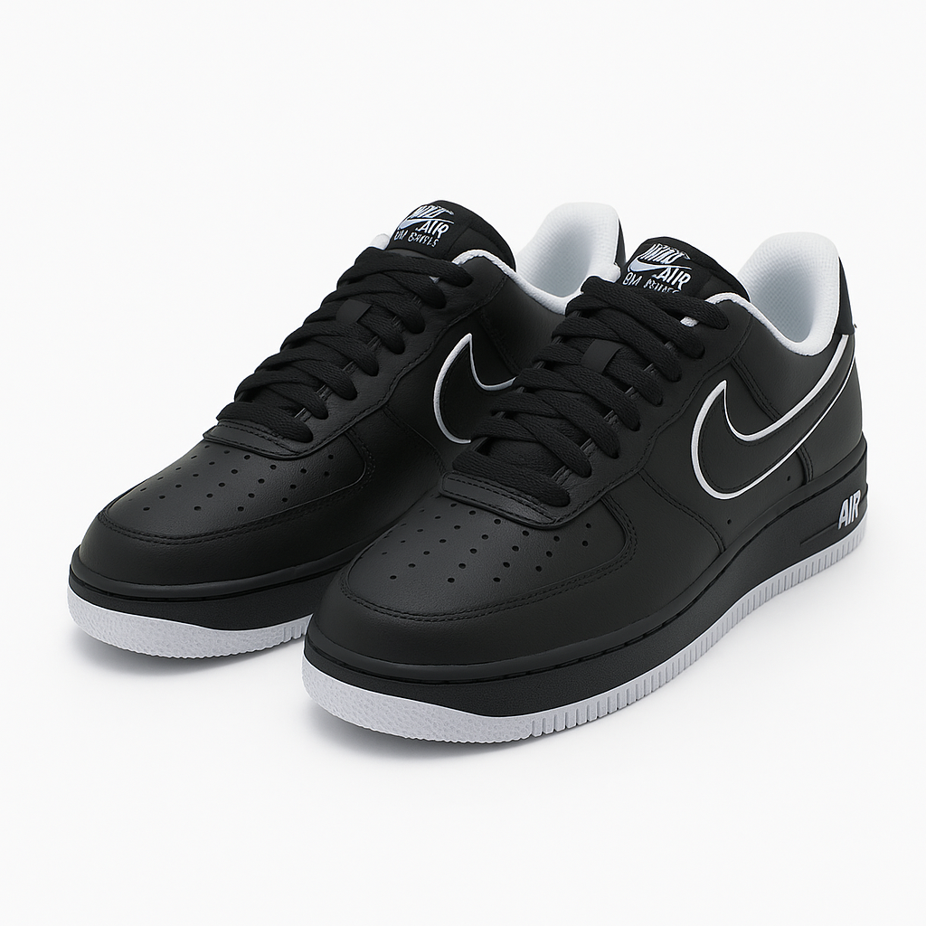 Tênis Air Force One - Traçado