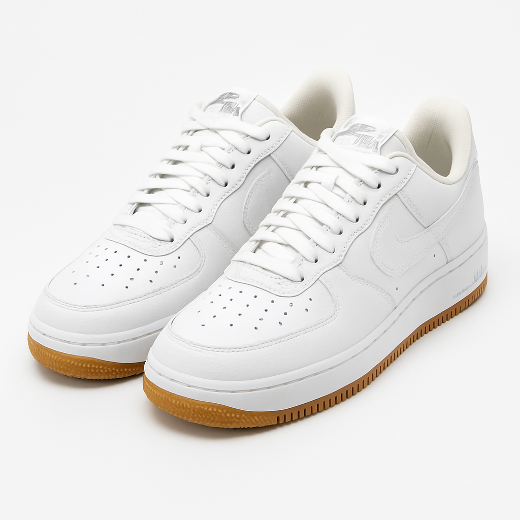 Tênis Air Force One - Branco Gum
