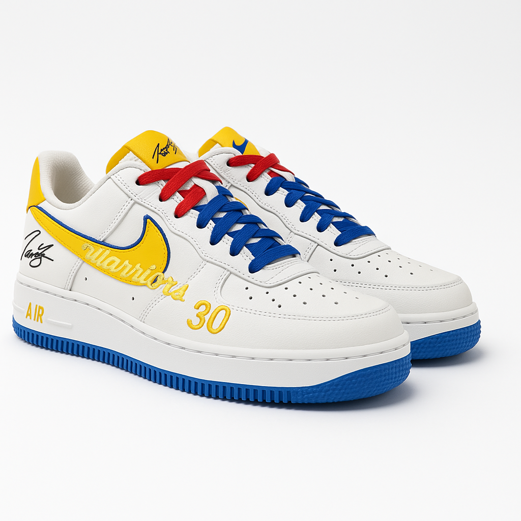 Tênis Air Force One - Golden State Warriors