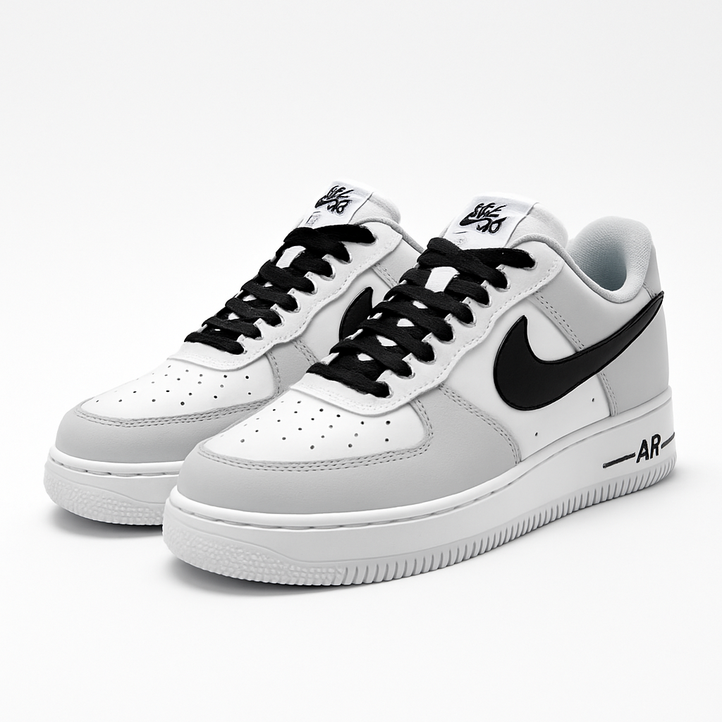 Tênis Air Force One - Branco / Cinza
