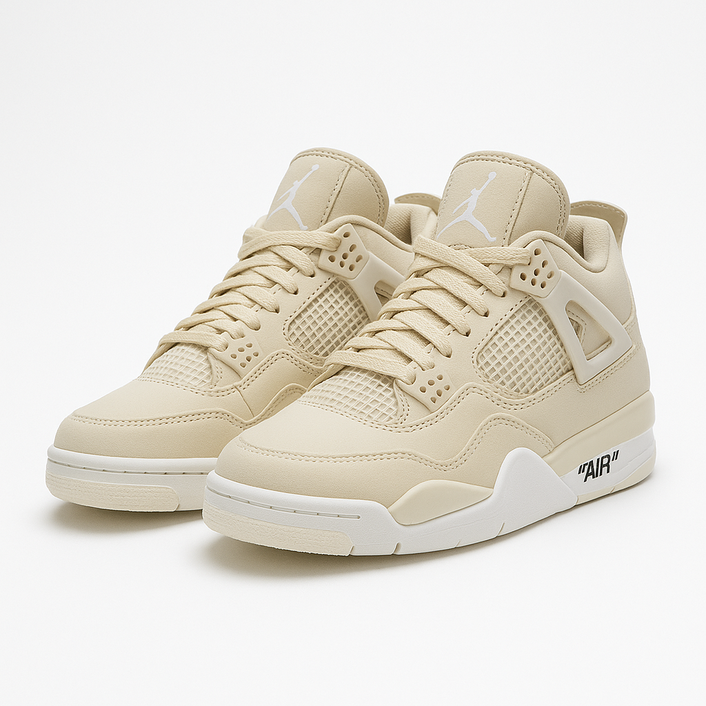 Tênis Air Jordan Retro 4 - Bege