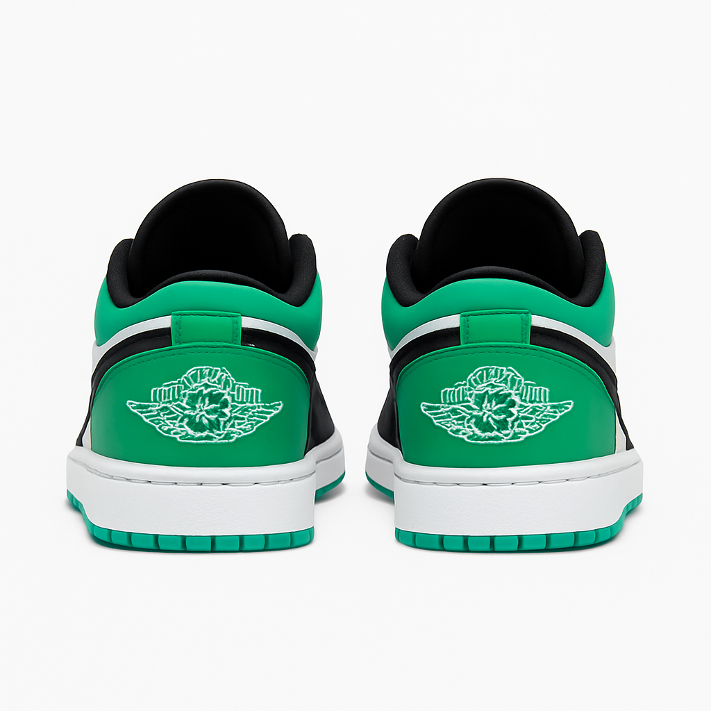 Tênis Air Jordan 1 Low - Verde / Preto