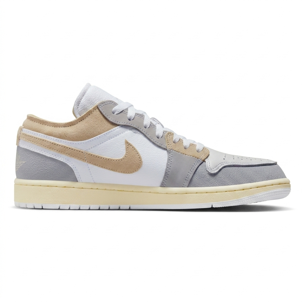 Tênis Jordan Low - Bege / Cinza