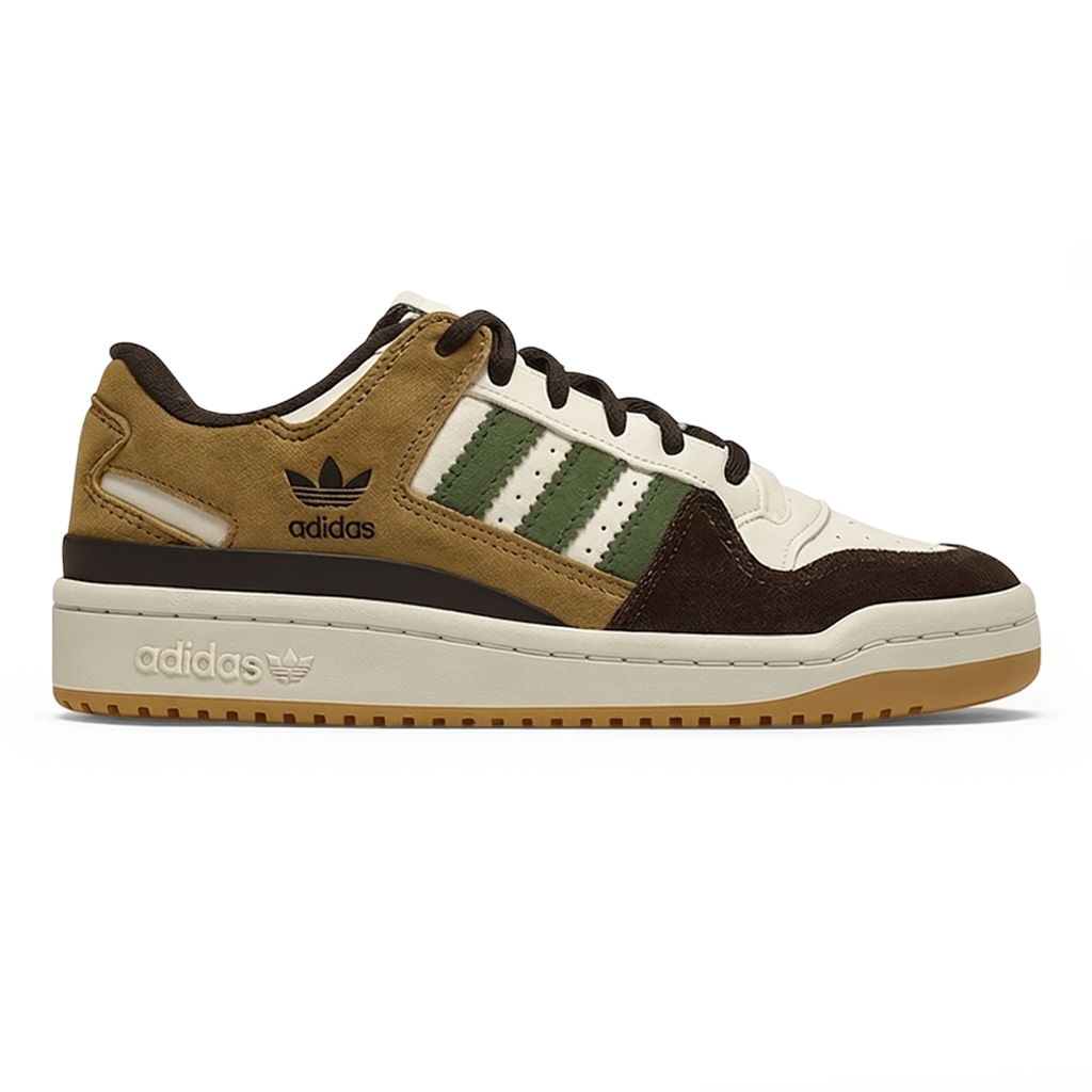 Tênis Forum Low 84 ADV - Bege / Verde