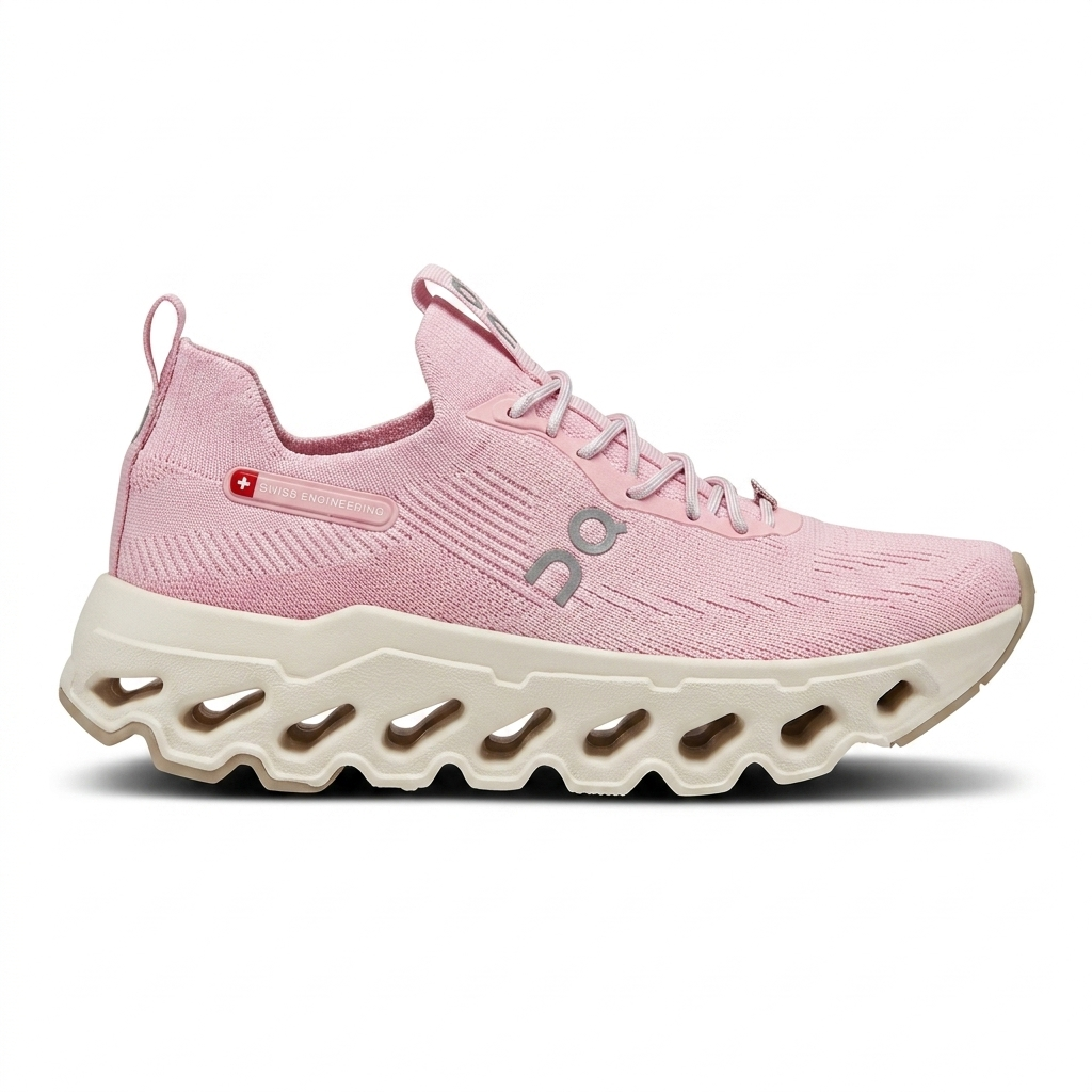 Tênis On Cloud - Rosa / Off