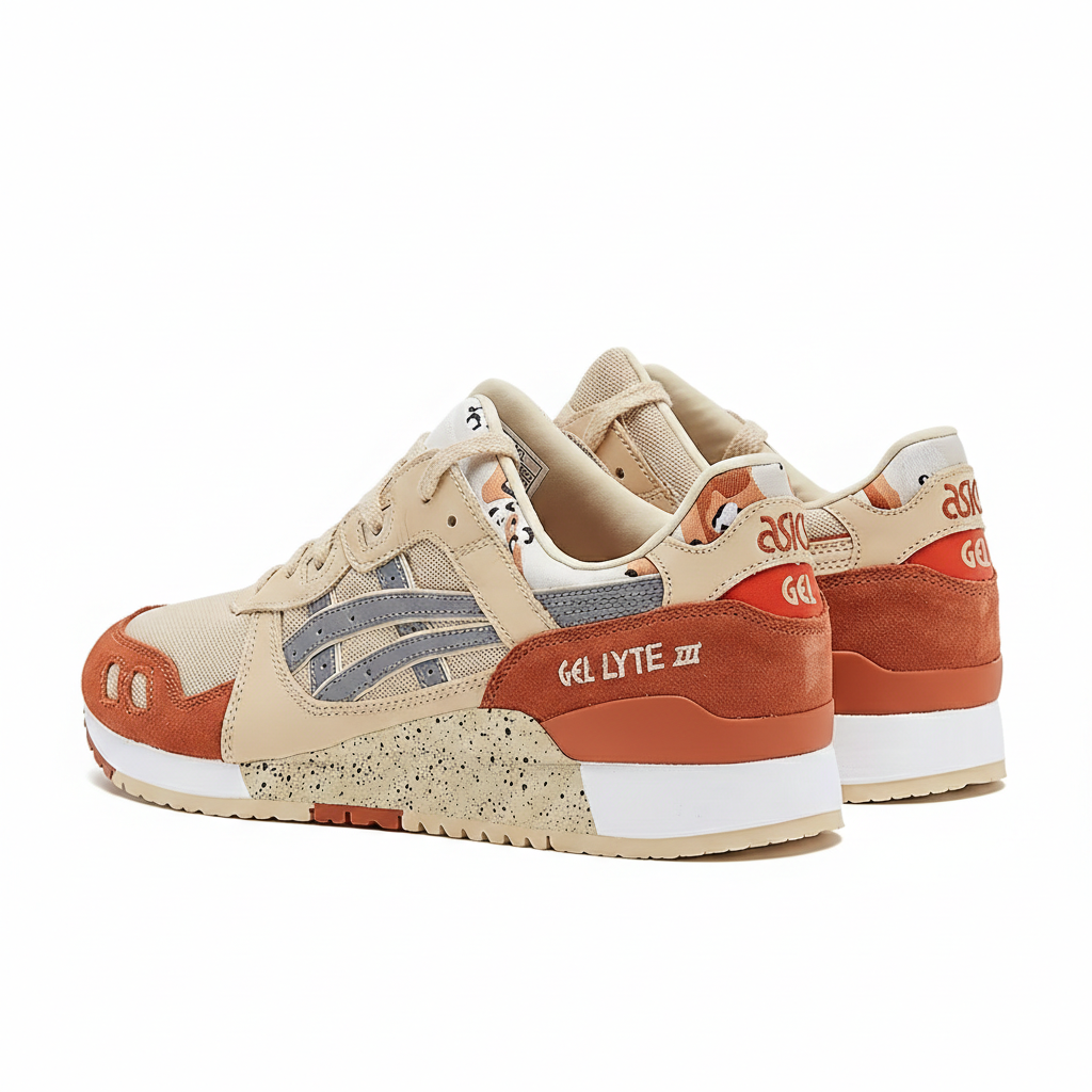 Tênis Asics Gel Lyte 3 - Laranja