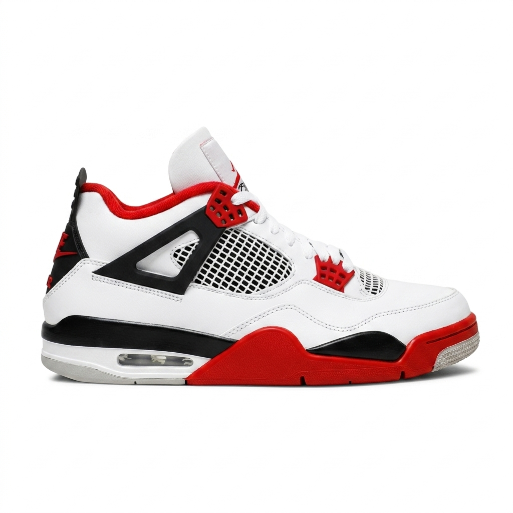 Tênis Air Jordan 4 Retro 'Fire Red' 2012