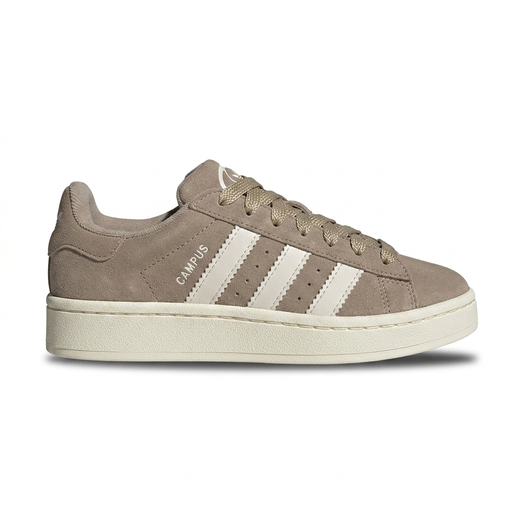 Tênis Adidas Campus - Bege / Branco