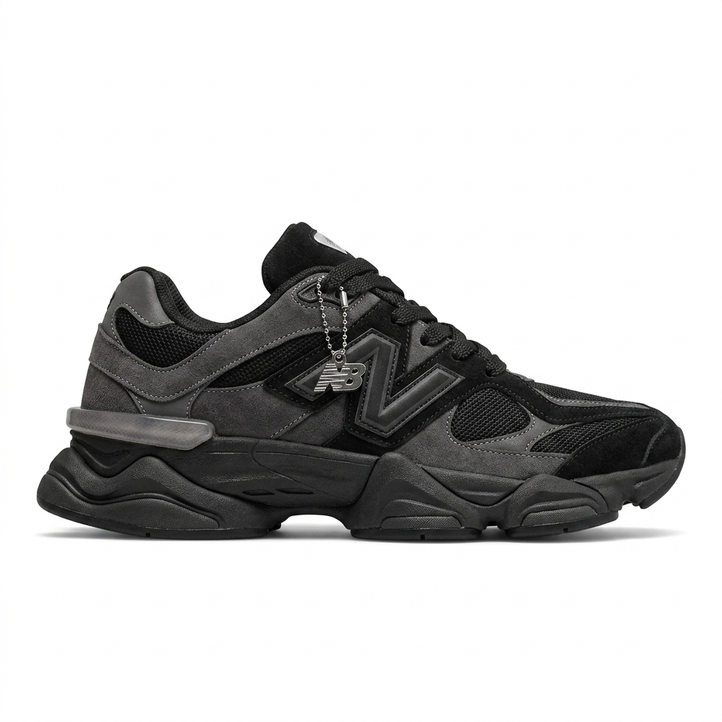 Tênis New Balance 9060 - Preto / Cinza Chumbo