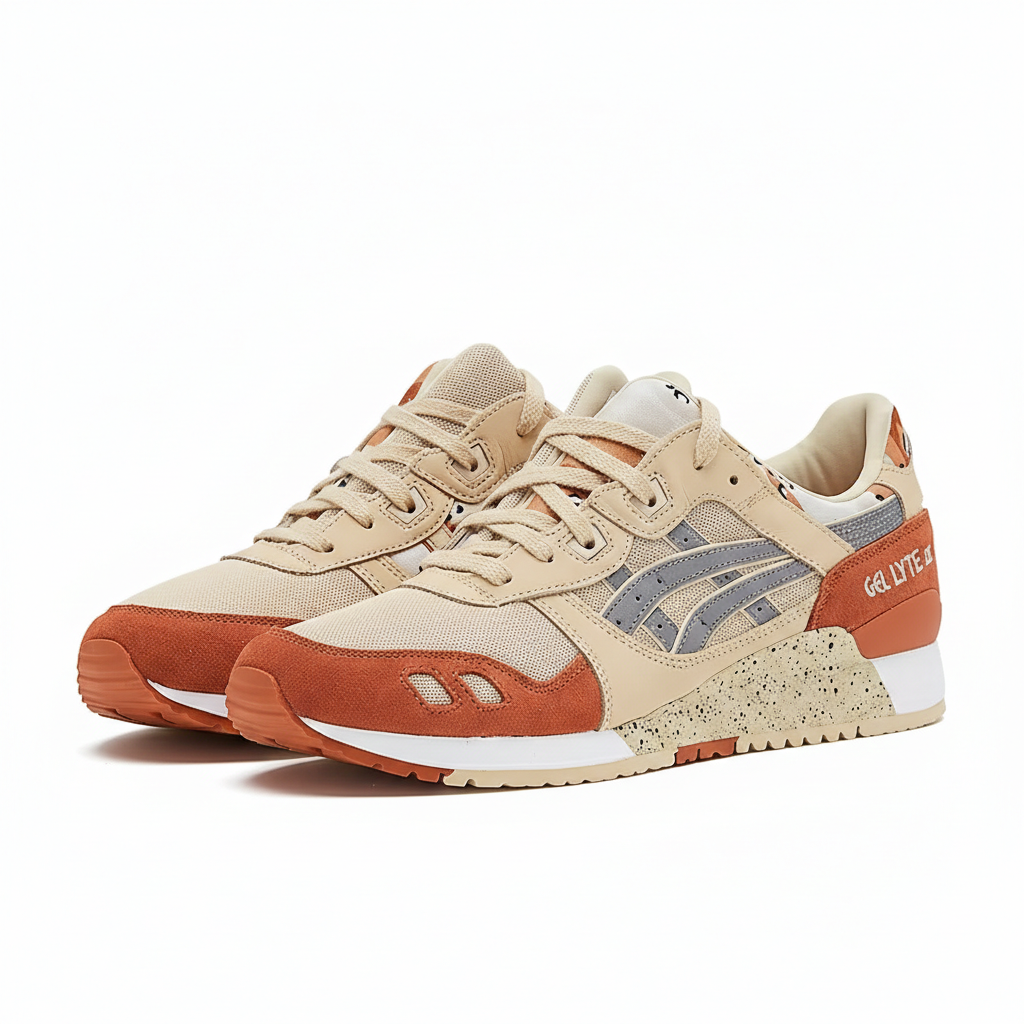 Tênis Asics Gel Lyte 3 - Laranja