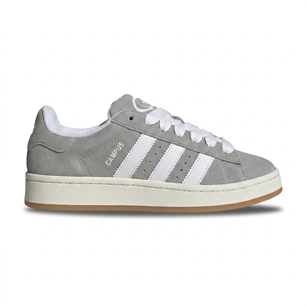 TĂȘnis Adidas Campus - Cinza / Branco