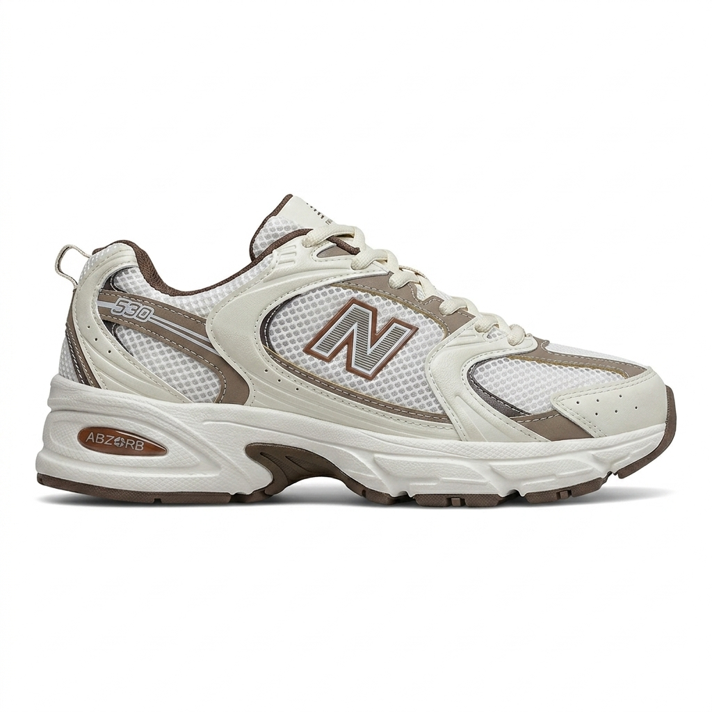 Tênis New Balance 530 - Off / Marrom