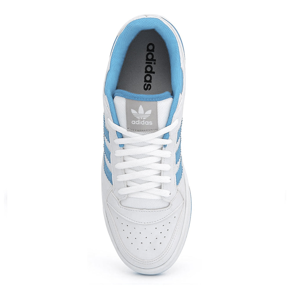 Tênis Adidas Forum Low – Branco / Azul Bebê