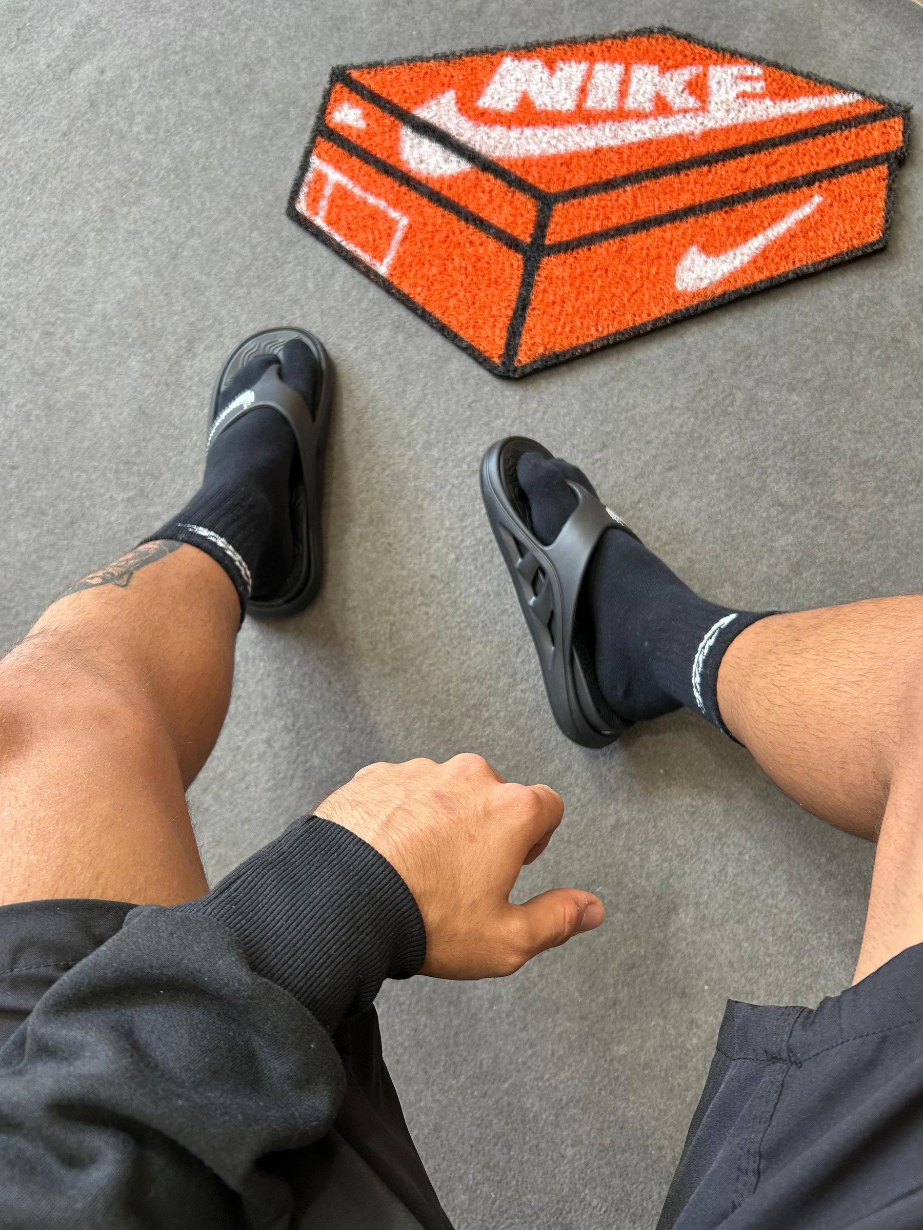 Chinelo Anatômico Nike - Preto