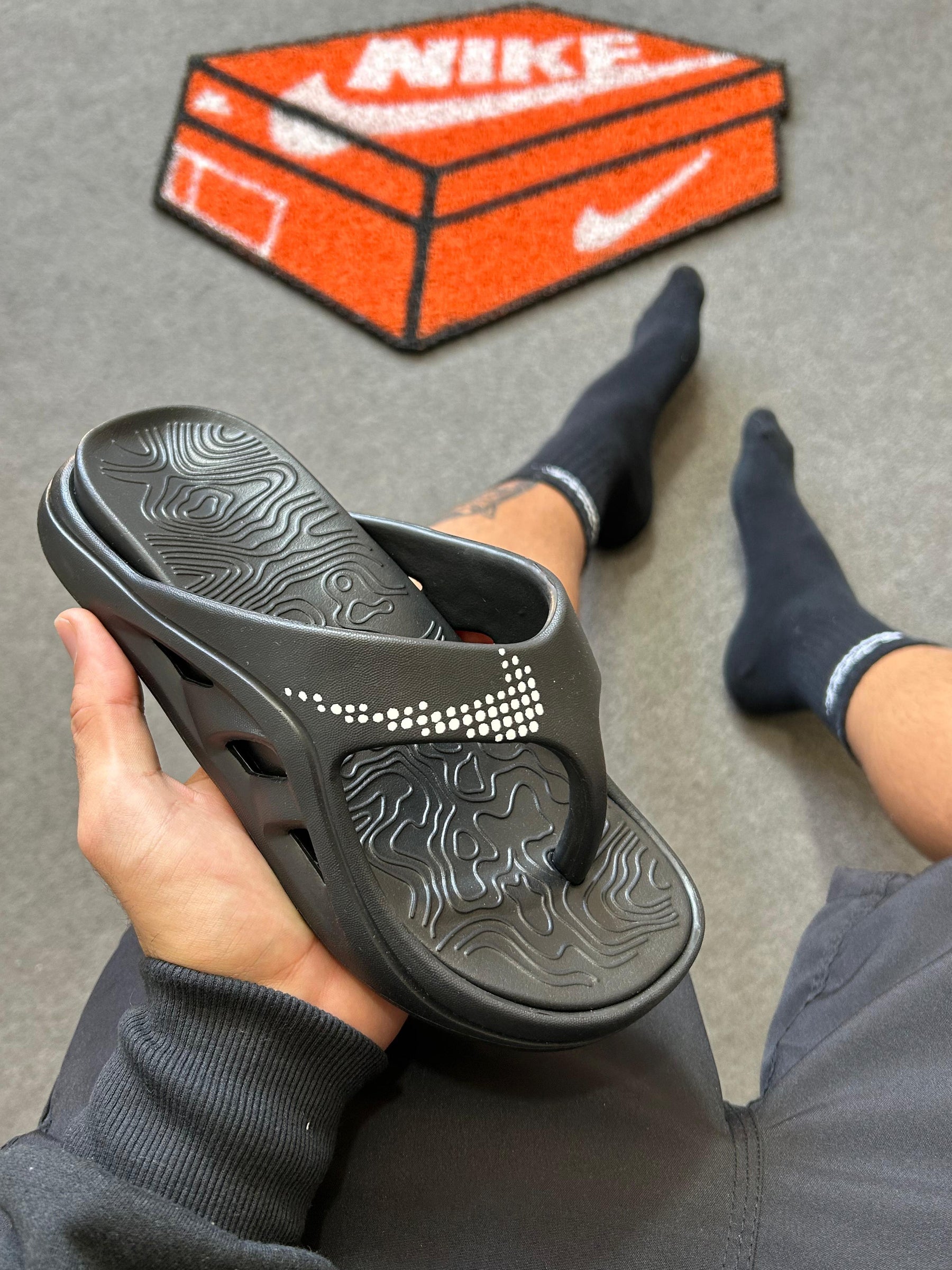 Chinelo Anatômico Nike - Preto