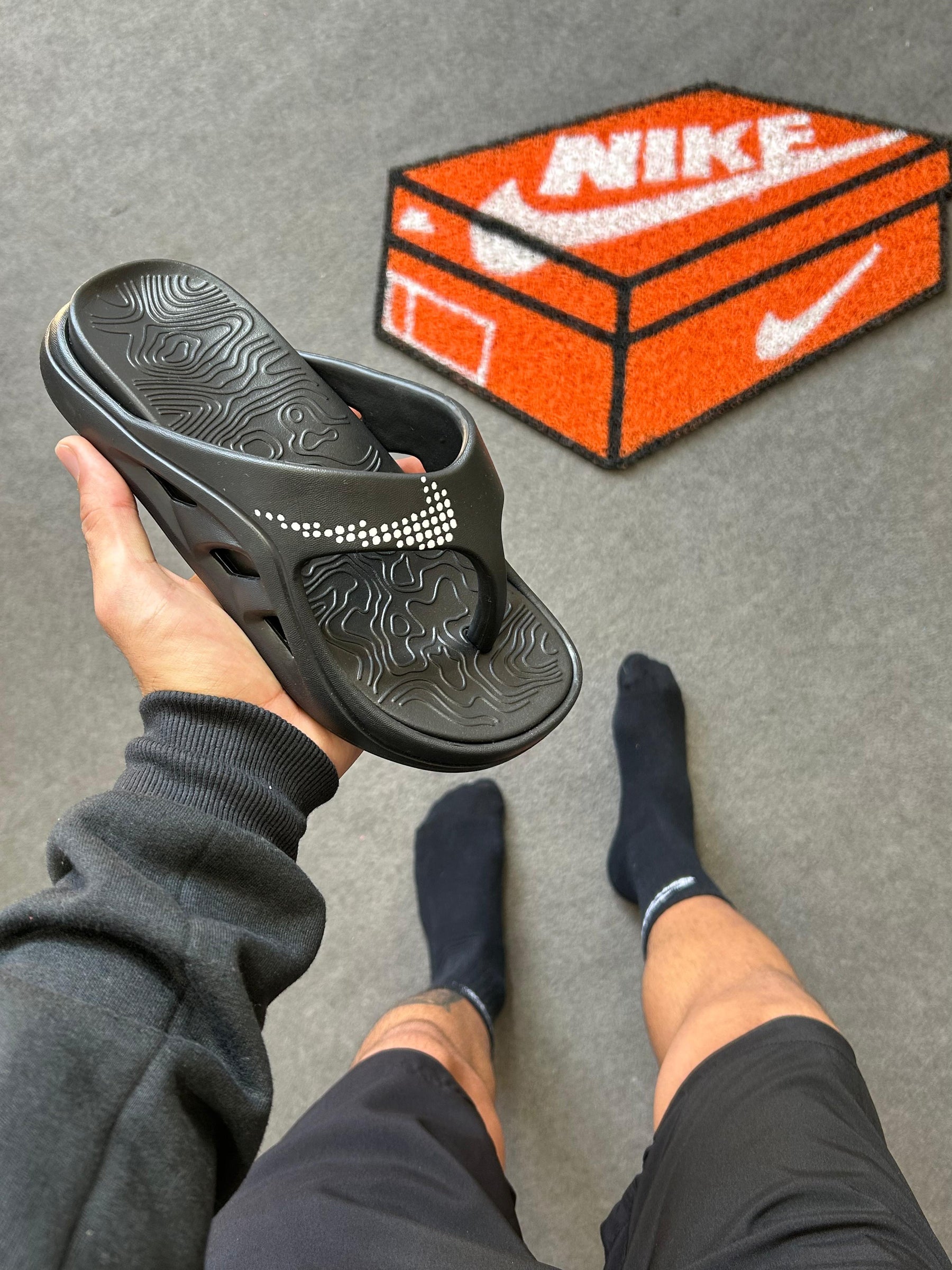 Chinelo Anatômico Nike - Preto