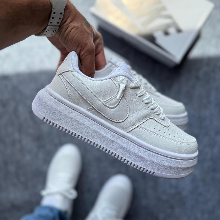TĂȘnis Nike Court Vision Plataforma - Branco