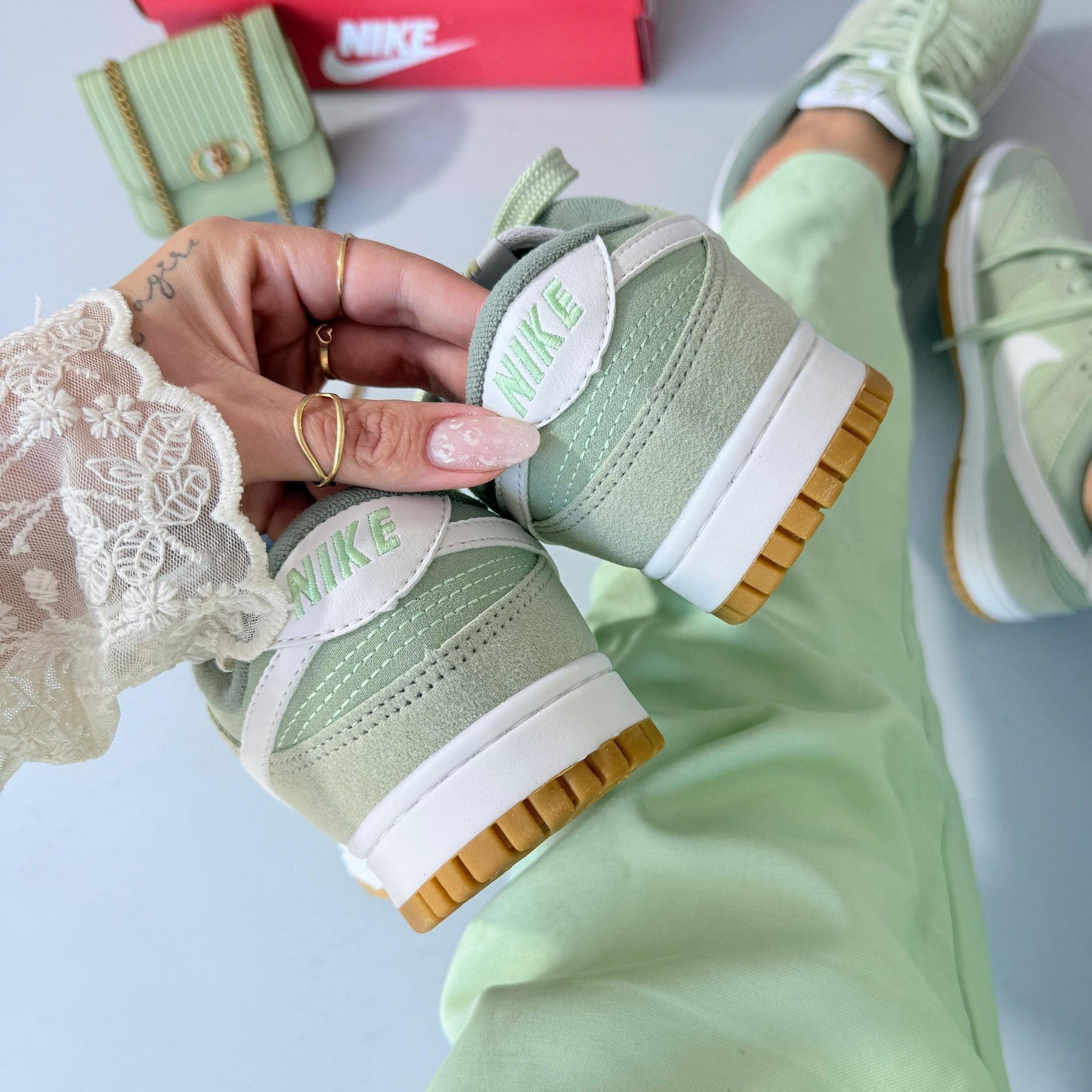 TĂȘnis SB Dunk Low Prime - Menta