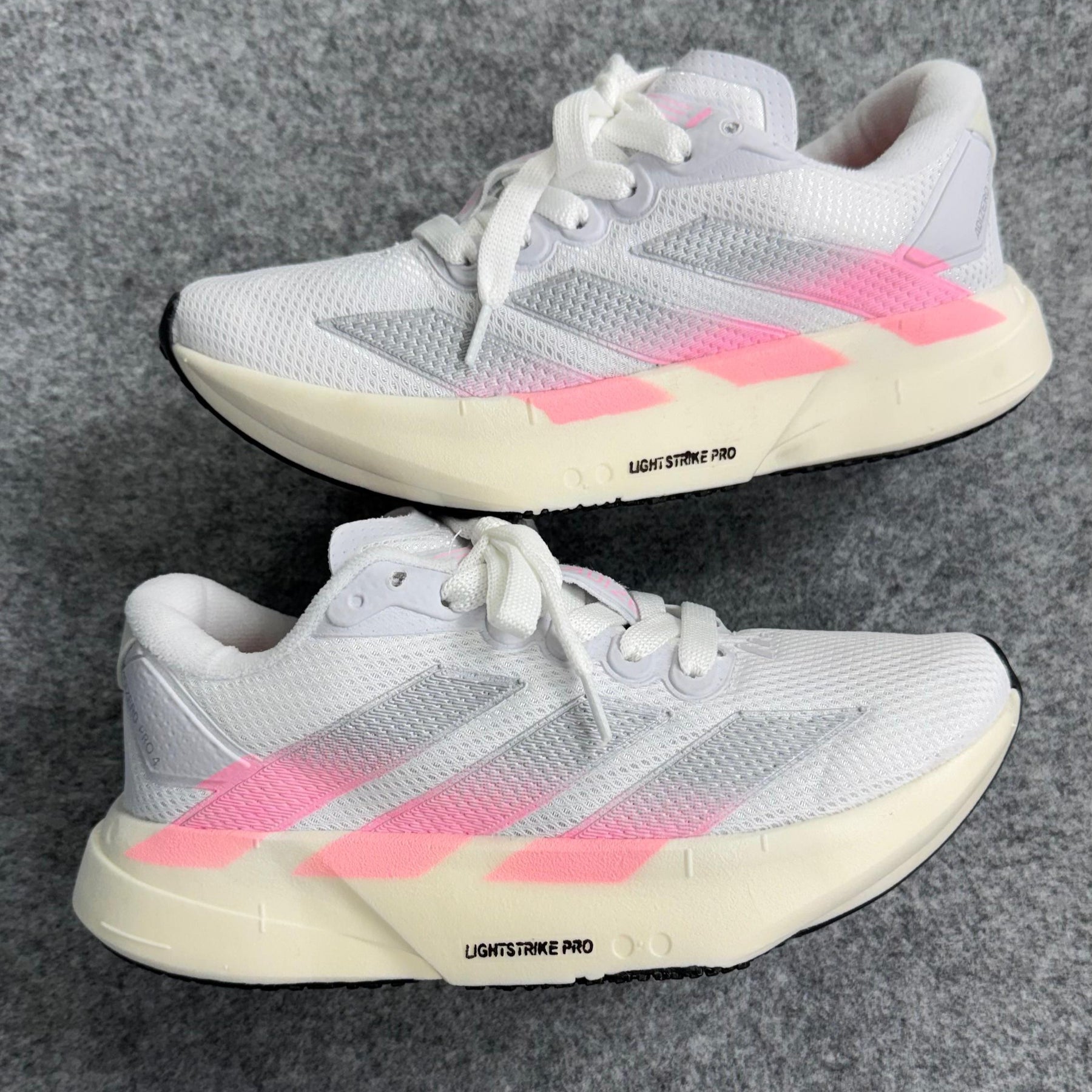Tênis Adidas Adizero Adios Pro 4 Basic - Branco / Rosa