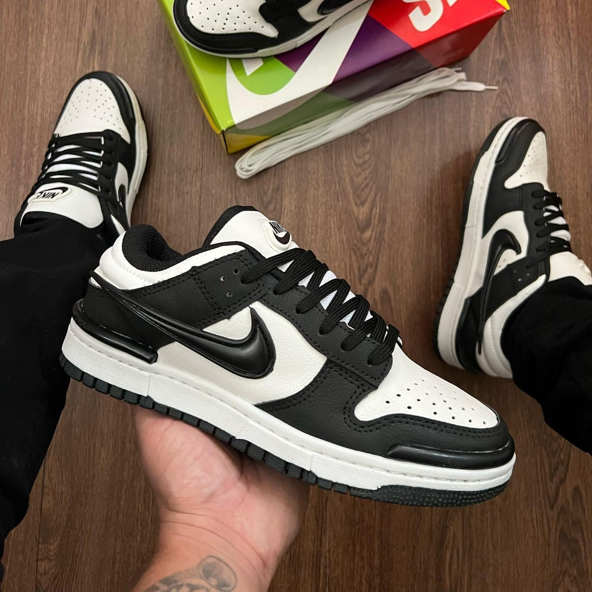 TĂȘnis Nike Twist - Preto / Branco