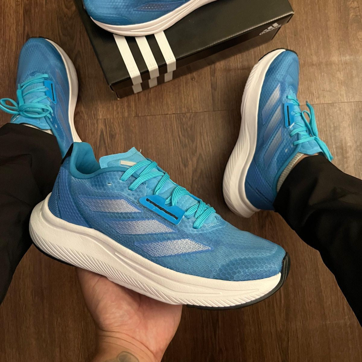 TĂȘnis Adidas Duramo SL 2 - Azul / Branco
