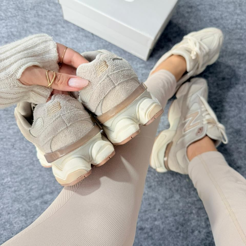 Tênis New Balance 9060 - Rosê Felpudo