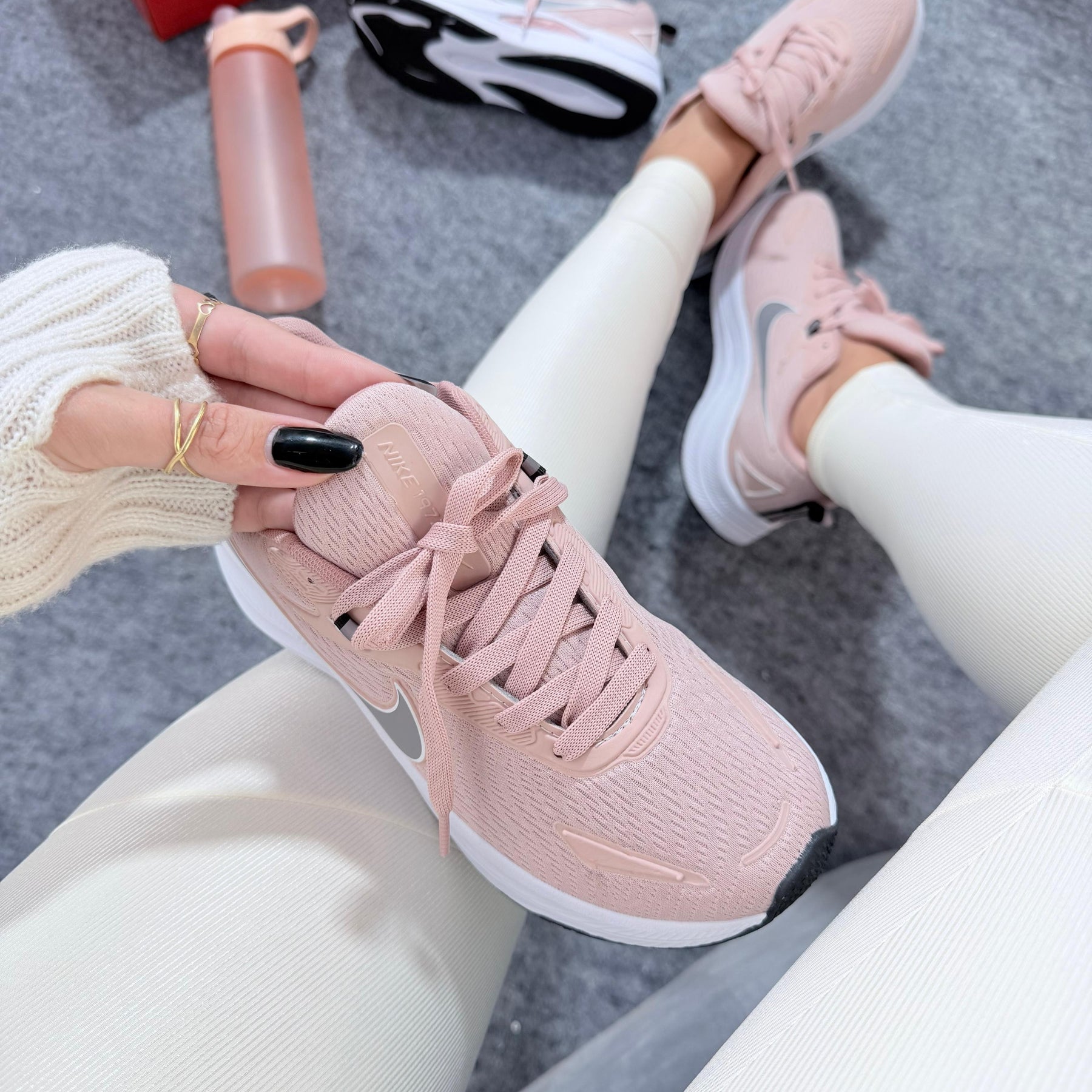 Tênis Nike Runing EST 1972 - Nude Branco