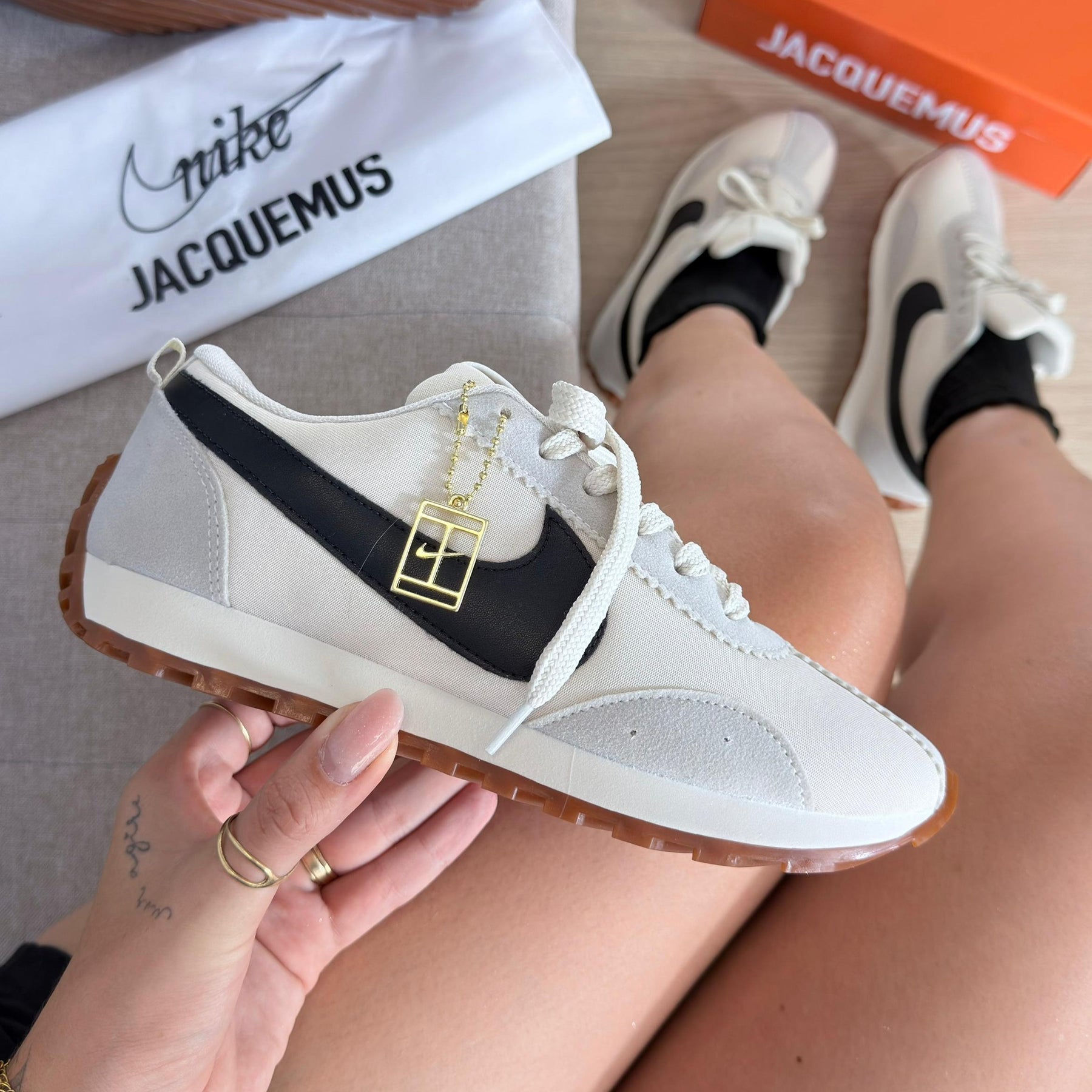 TĂȘnis Nike Jacquemus Moon Shoe - Off / Preto